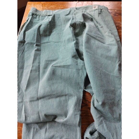 NWT Lucy&Yak Addison - Tapered Twill Jeans in Aspen Stripe sz 50R - Picture 6 of 7